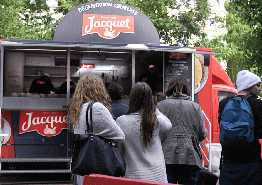 Roadshow Jacquet Burger - Agence Shopper Marketing Globe