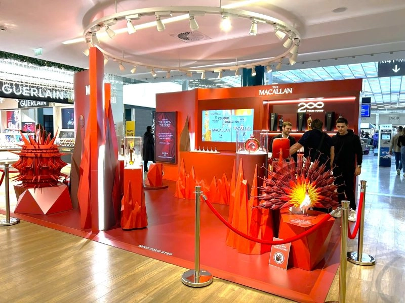 Macallan Shopper Marketing Globe Travel Retail