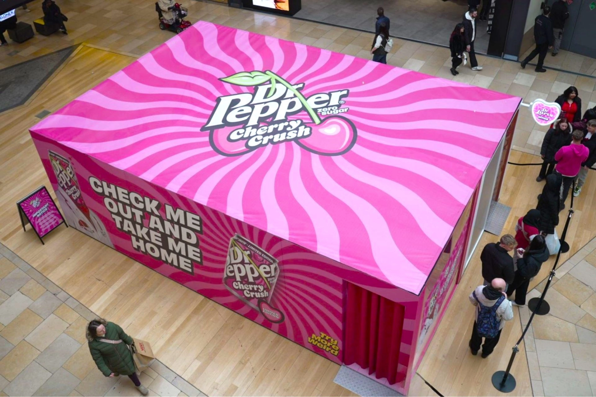 N2o Dr Pepper Pop Up Store