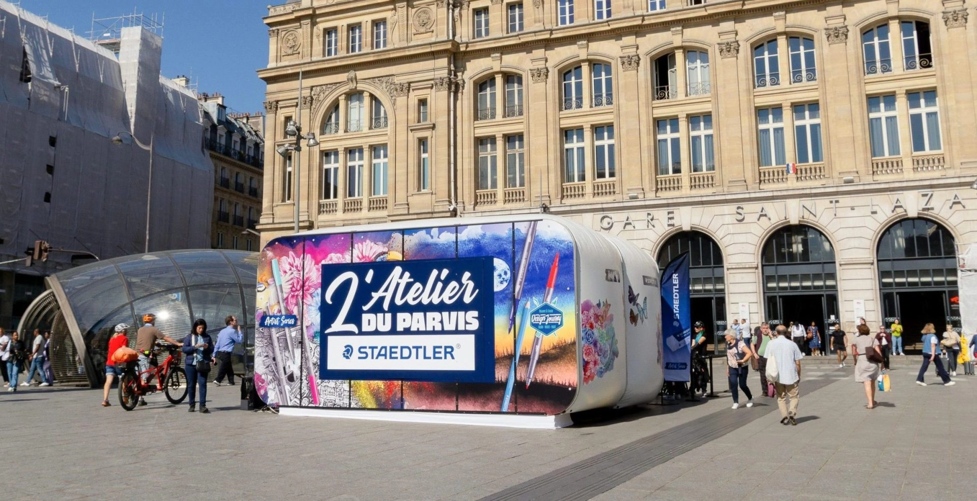 Staedtler Pop Up Influence Social Media Globe Groupe