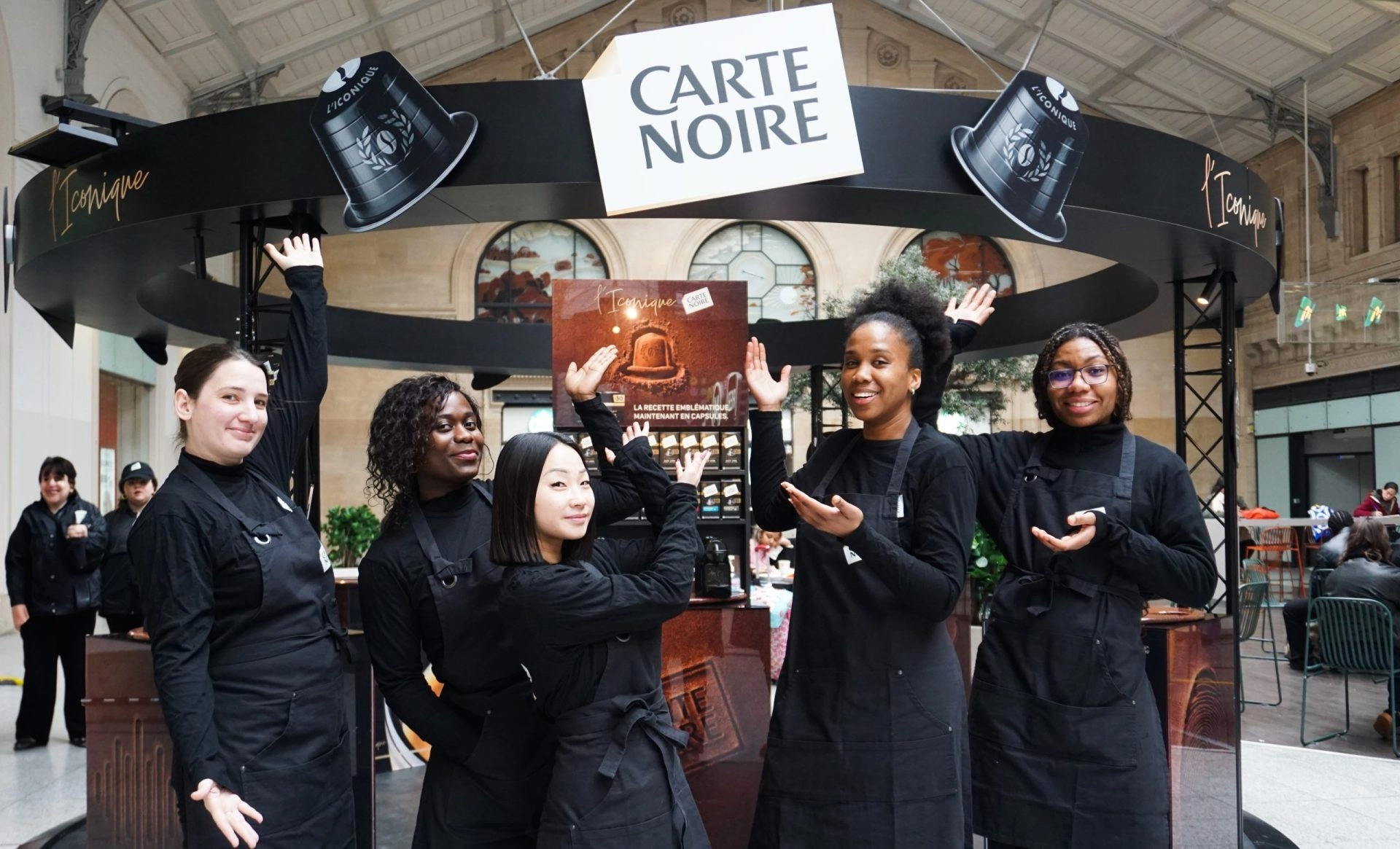 Carte Noire Pop Up Store Gare Equipe