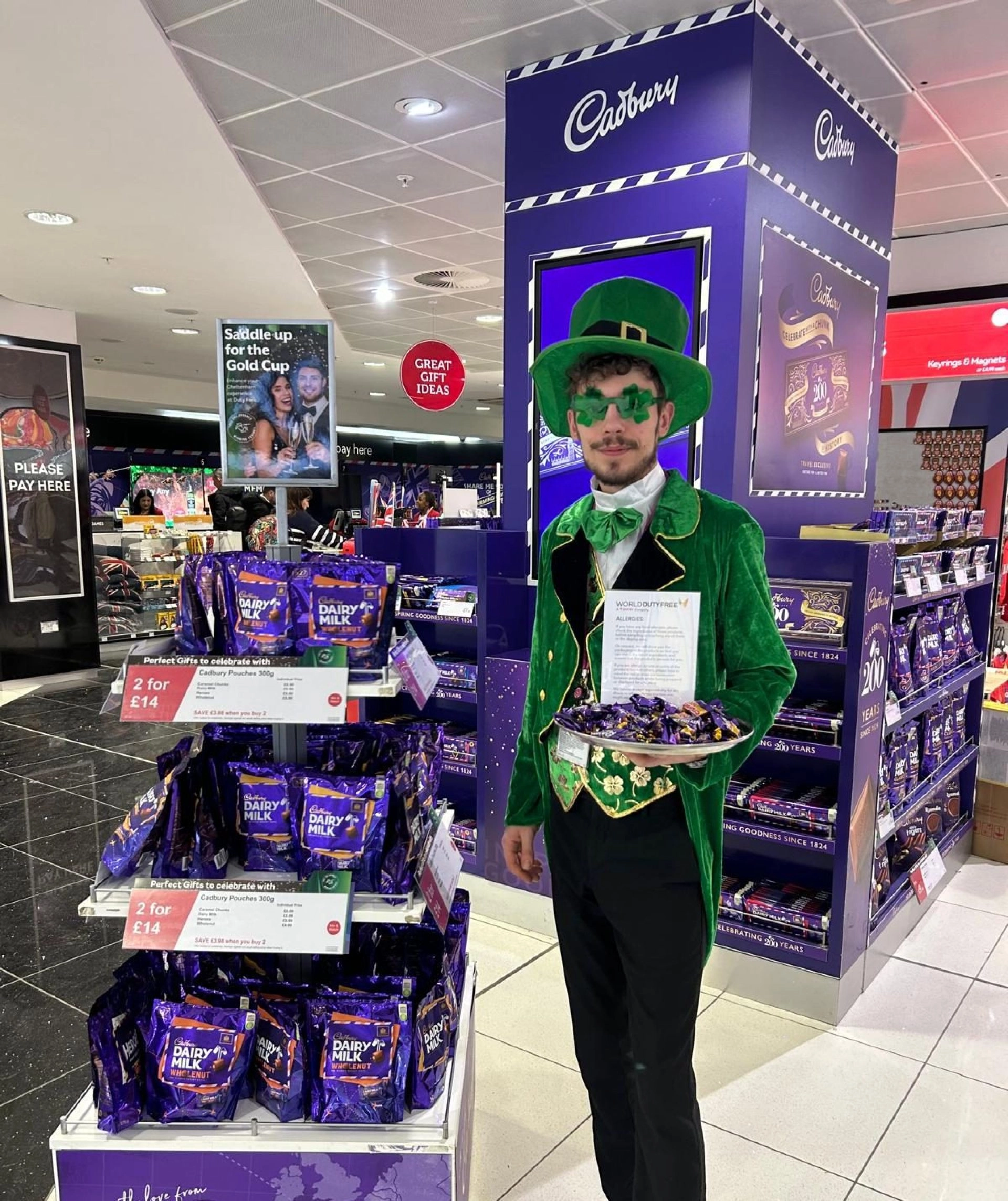 St Patrick Day Airport Globe Travel Retail Uk
