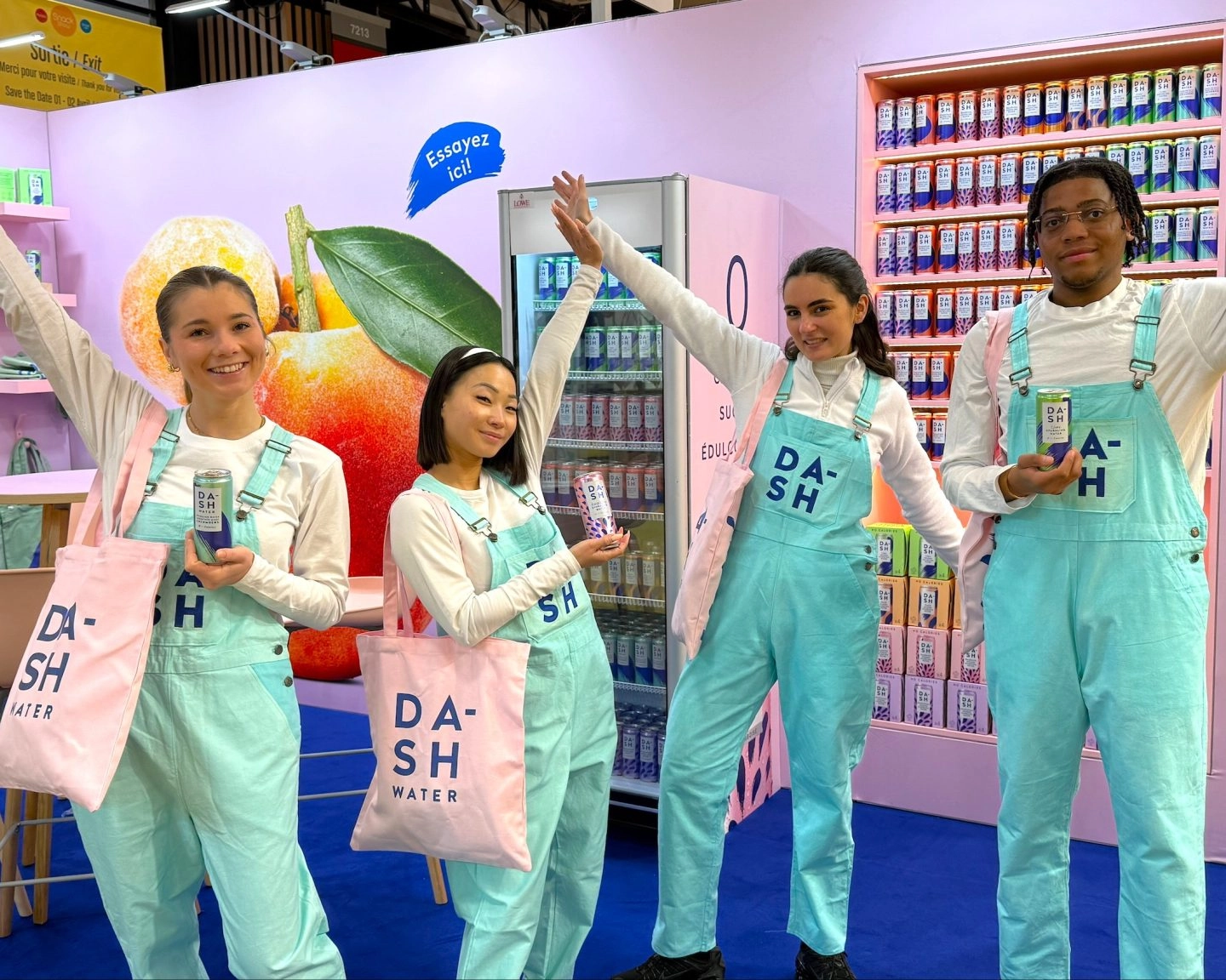 Dash Water Sampling Snack Show