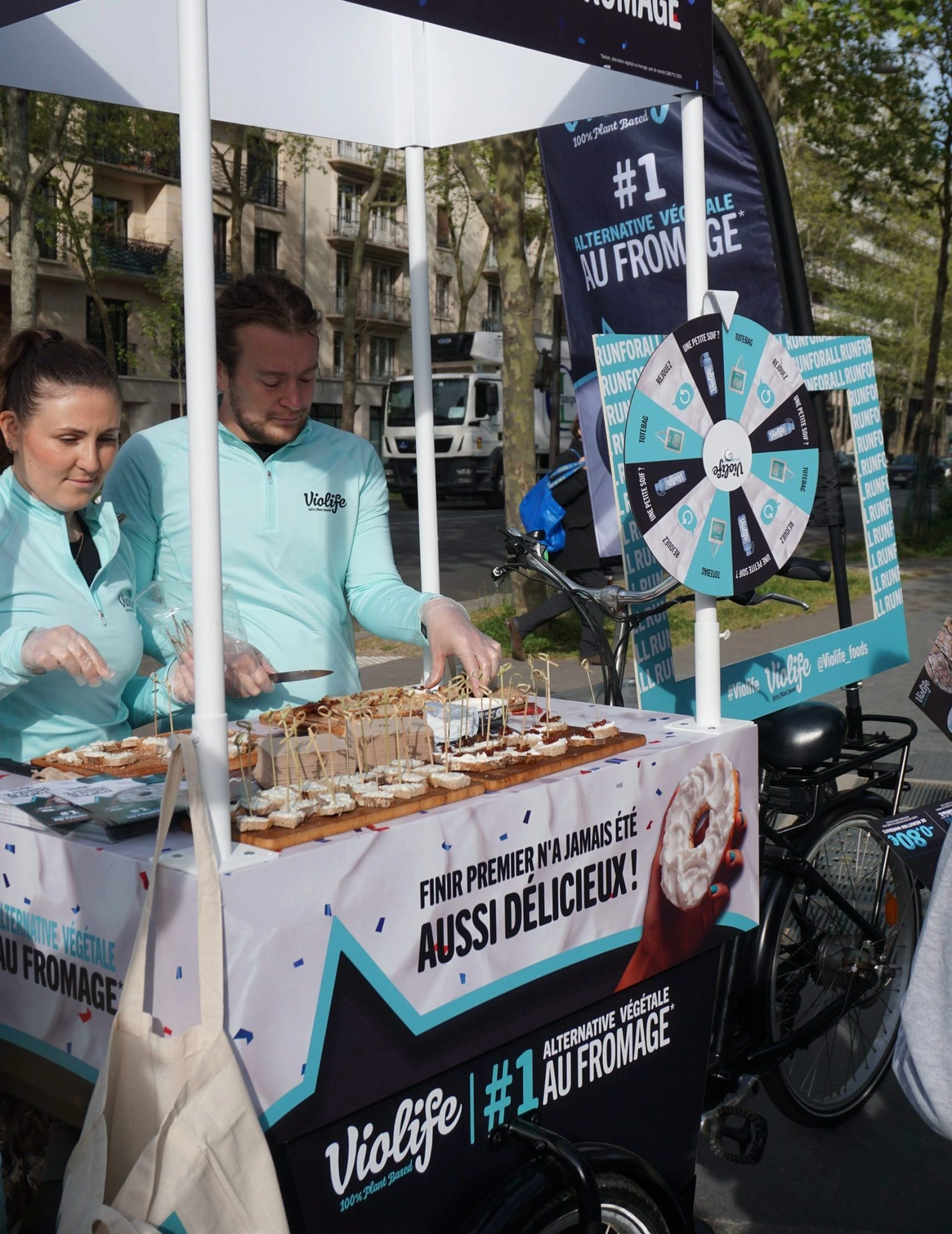 Street Marketing Violife Influence Course Globe Groupe