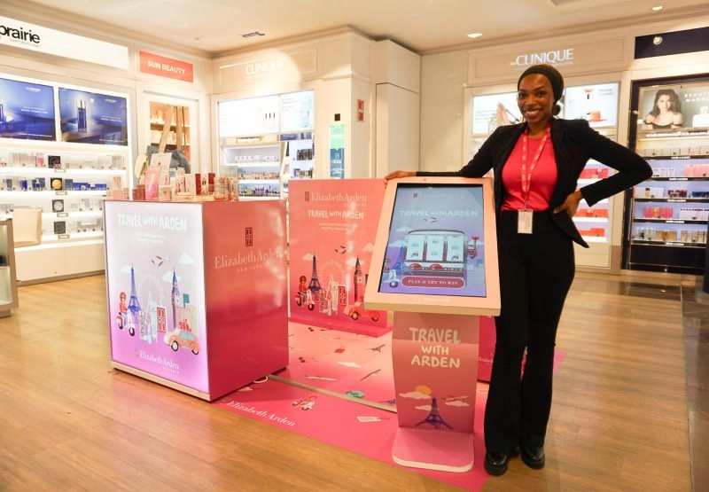 Elizabeth Arden Aeroport Marketing Globe Travel Retail