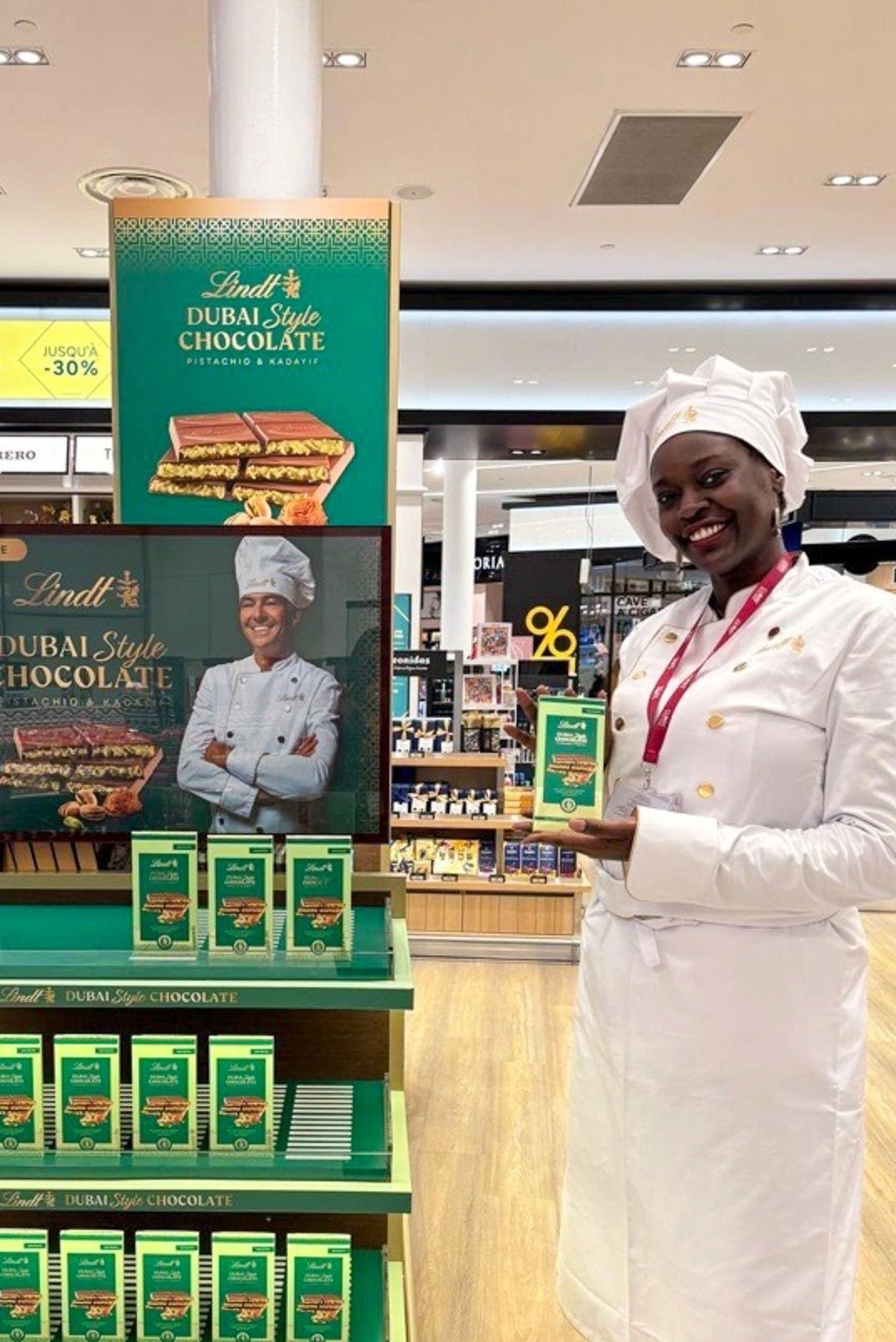 Chocolat Lindt Dubai Aeroport Globe Travel Retail