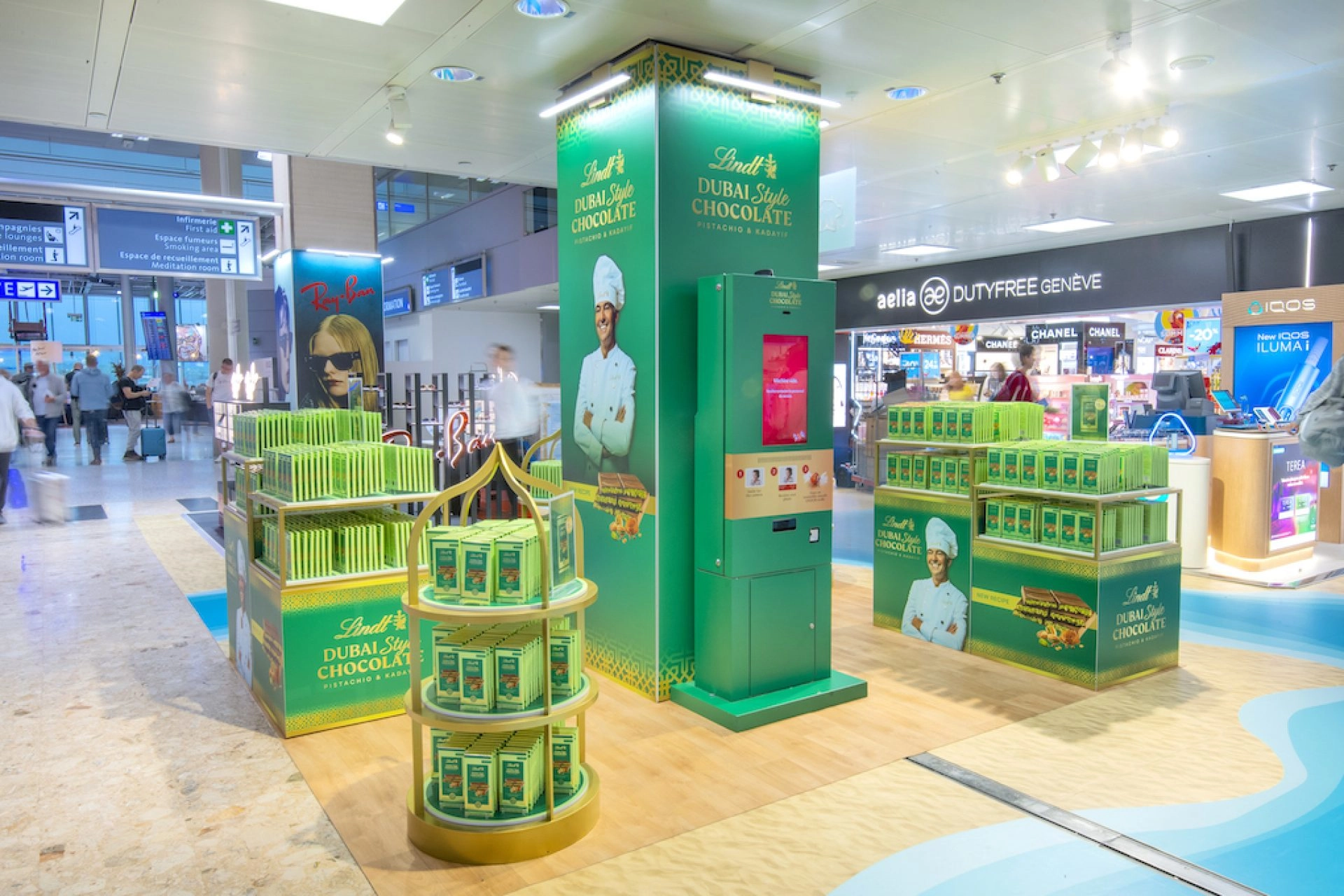 Chocolat Lindt Dubai Style Aeroport Globe Travel Retail