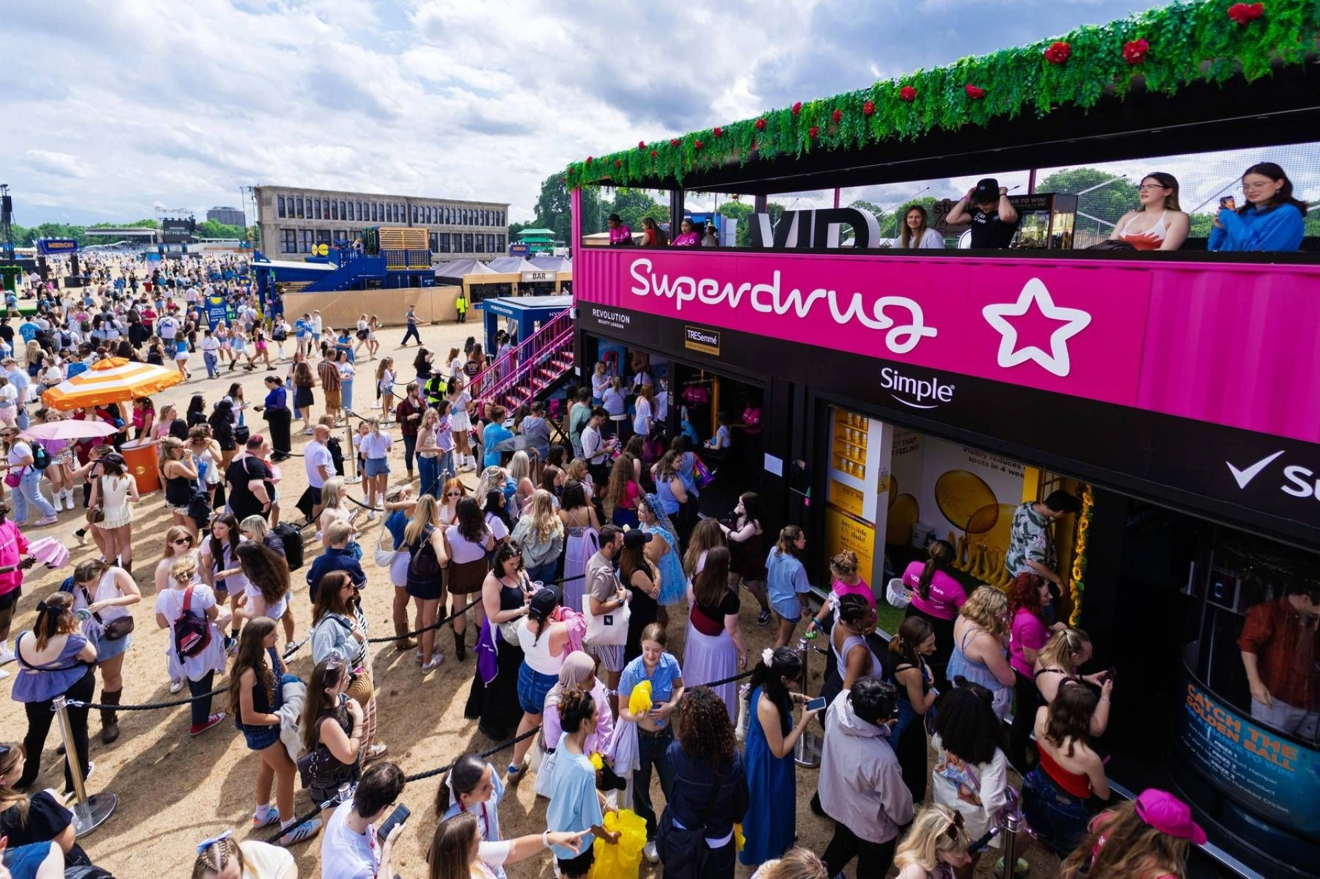 Festival BST Superdrug Unilever N2o Globe Groupe