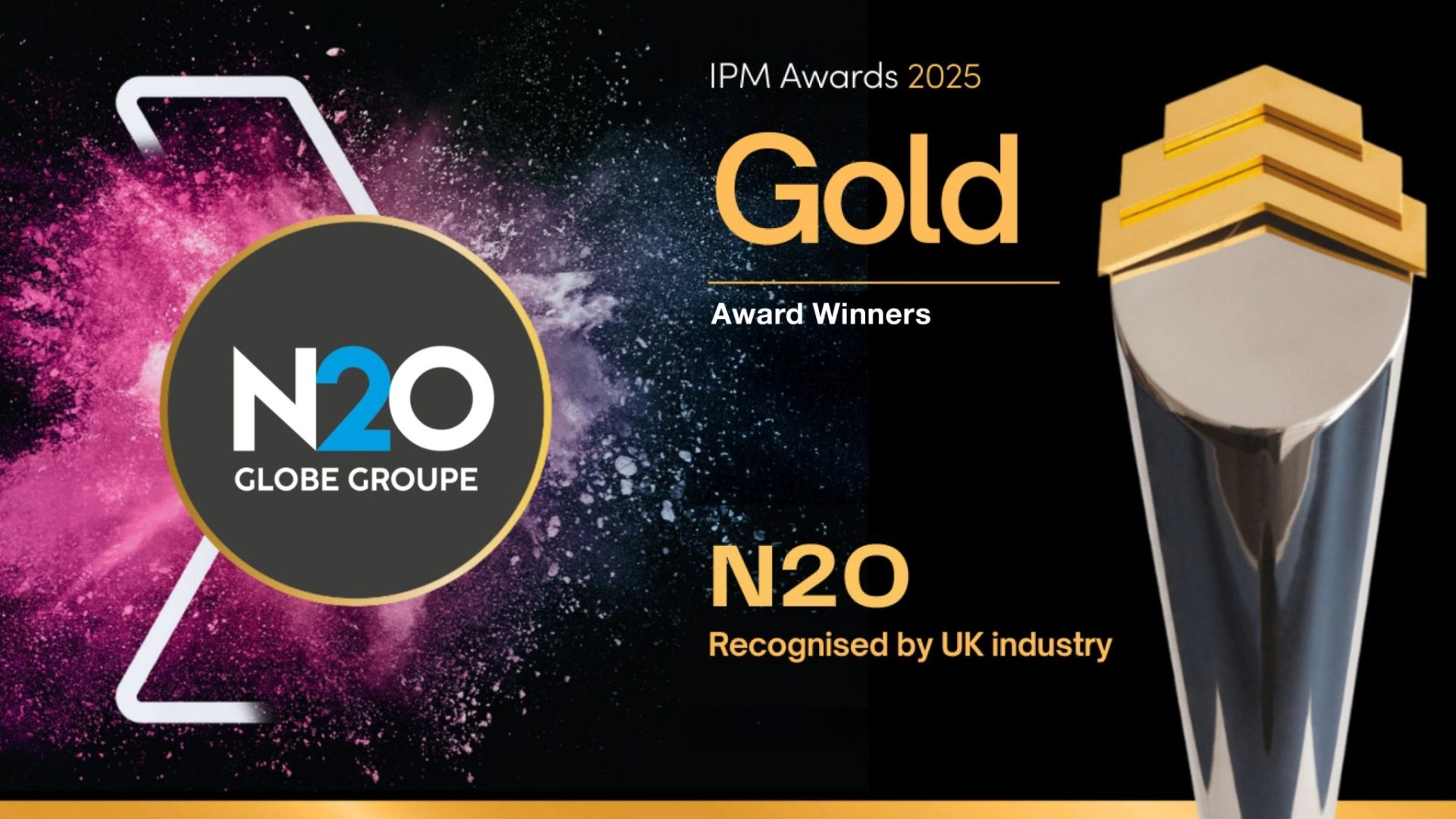 IPM Gold Award 2025 N2o Globe Groupe Brand Activation
