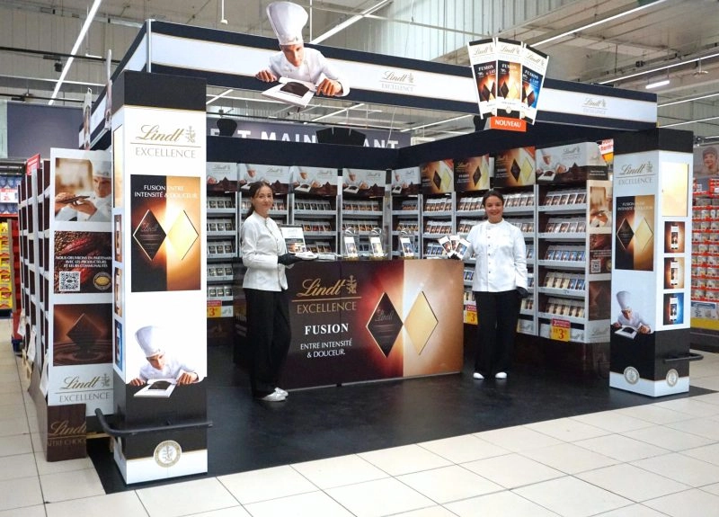 Lindt Fusion Shop In Shop Premium Globe Groupe
