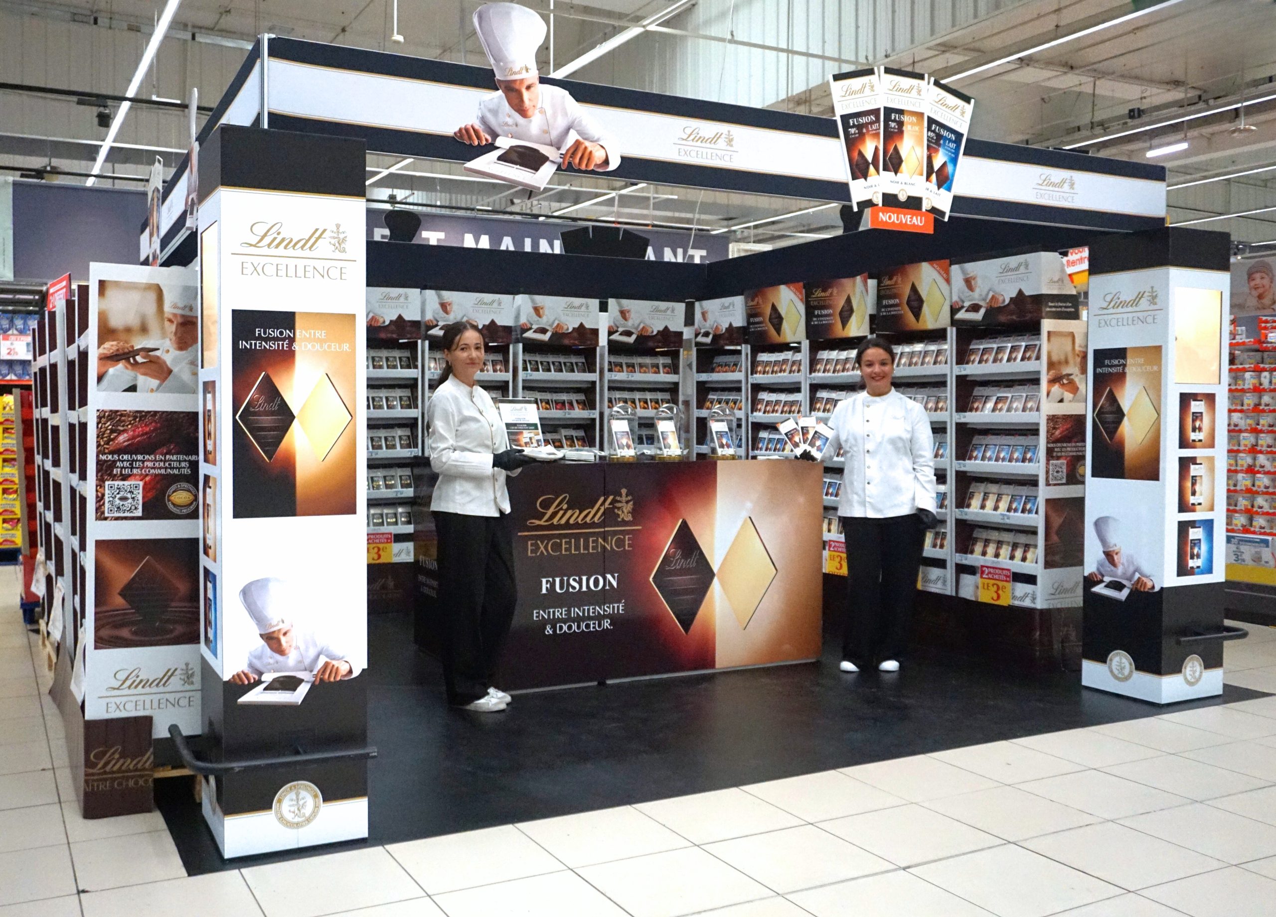 Case Study : Shop-in-Shop premium Lindt | GLOBE GROUPE