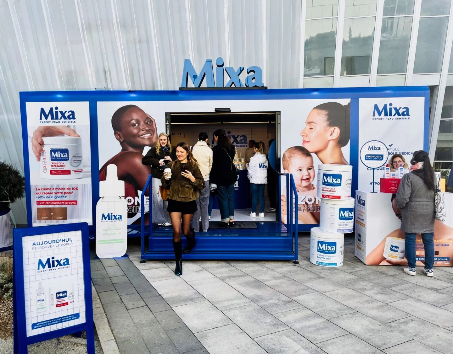 Mixa Roadshow Zones Sensibles Shopper Marketing Globe Groupe