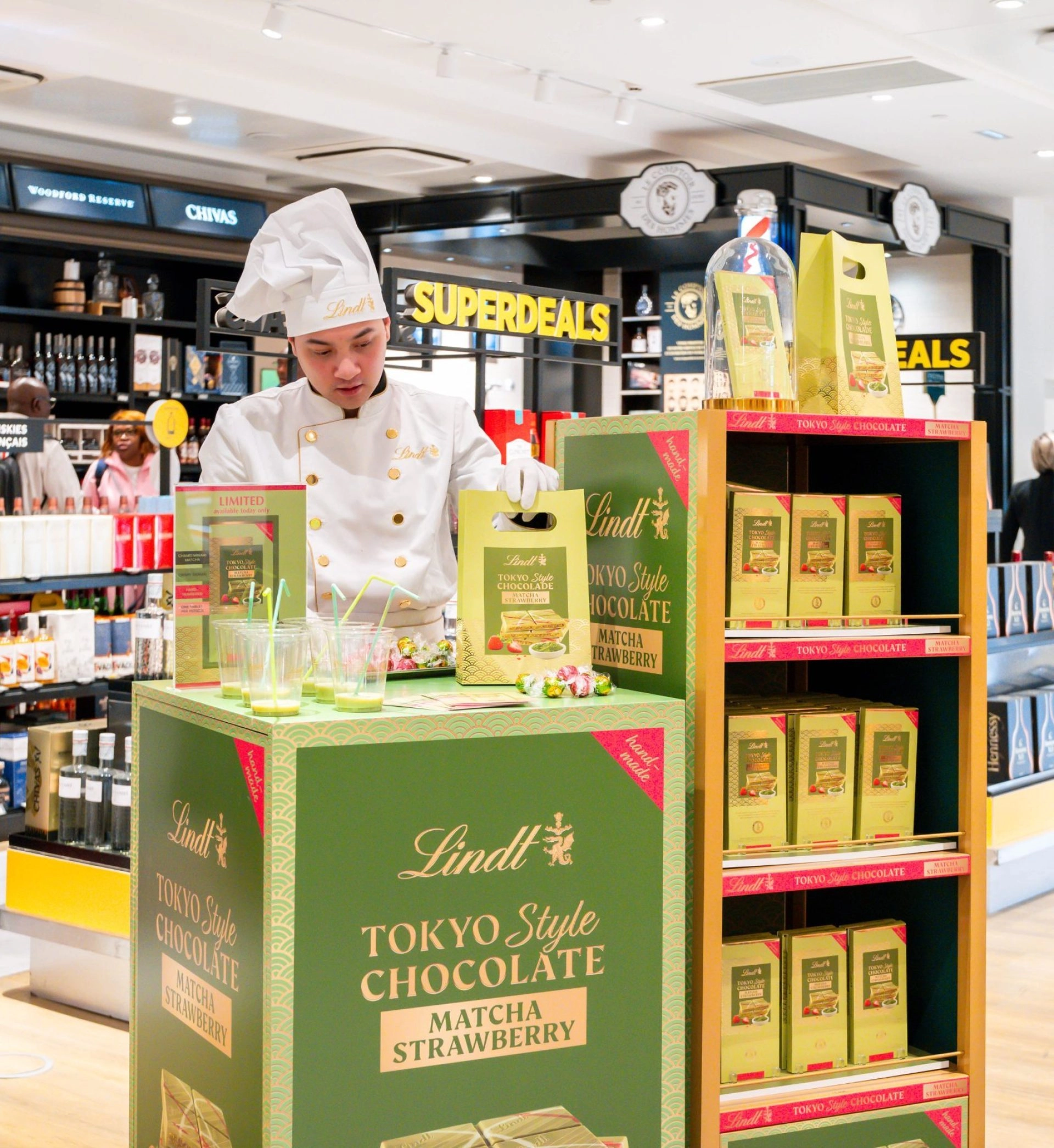 Lindt Tokyo Style Animation En Aéroport Globe Groupe