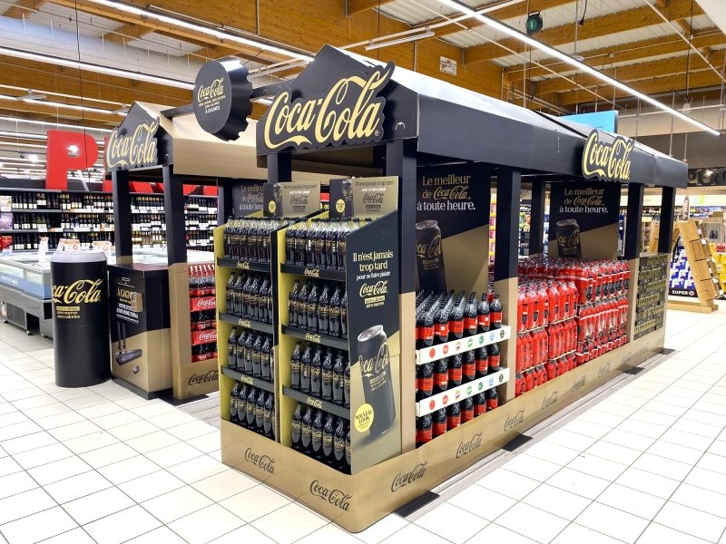 Shop In Shop Coca Cola Brand Activation Globe Groupe
