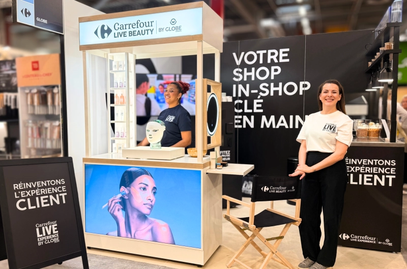 Carrefour Live Beauty Globe Groupe