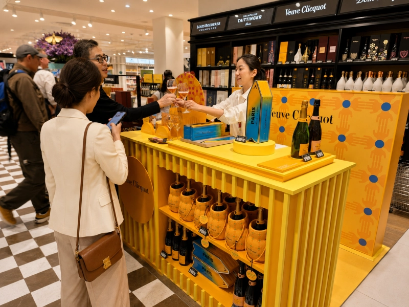 Veuve Clicquot Aeroport Globe Travel Retail