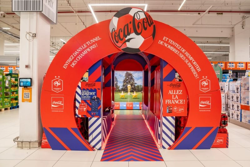 Shop in Shop Coca Cola Globe Groupe